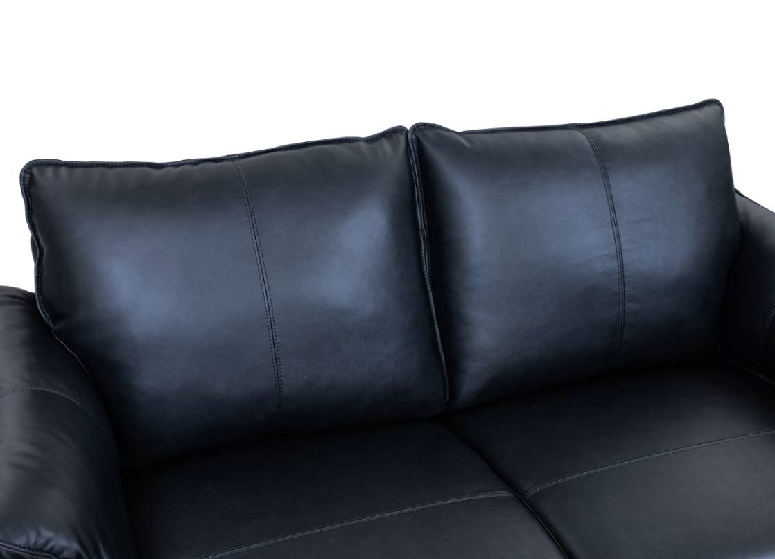 Jazz sofa i sort okselæder, produktbillede 8 af 8, Sofaer hos HomeNordic