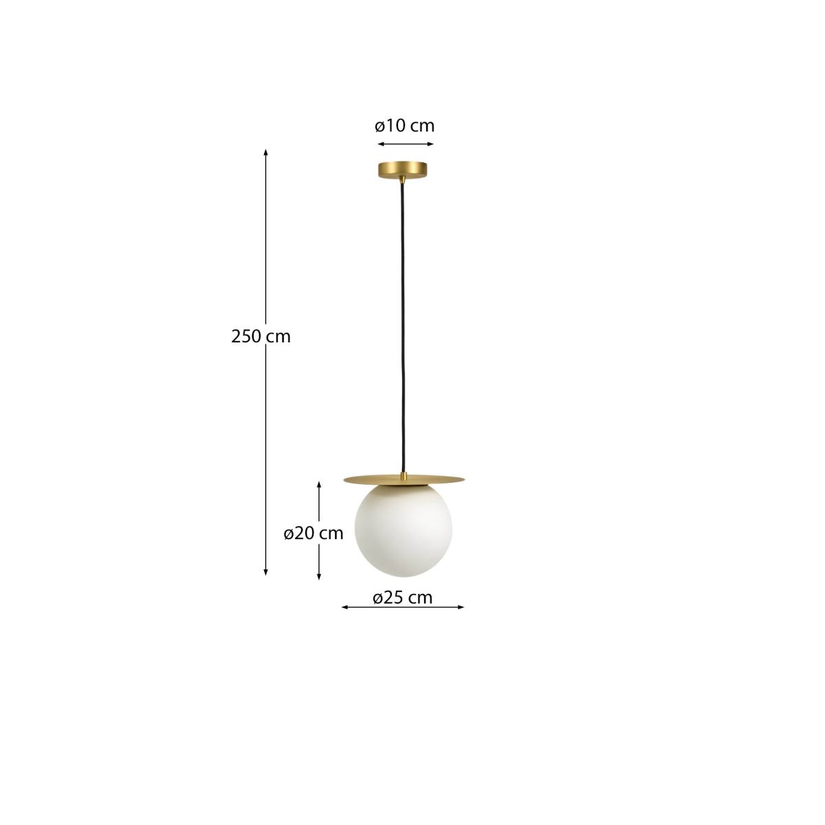 KAVE HOME Brisia loftlampe, produktbillede 2 af 5, Loftlamper hos HomeNordic
