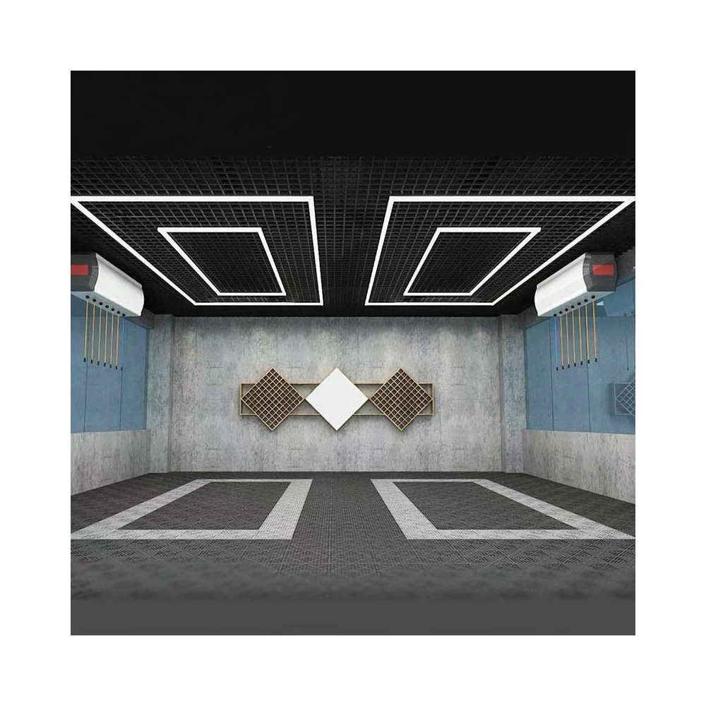 288W RA95 Lysgitter LED 2 rammer komplet sæt Hexagon, Andre varer hos HomeNordic