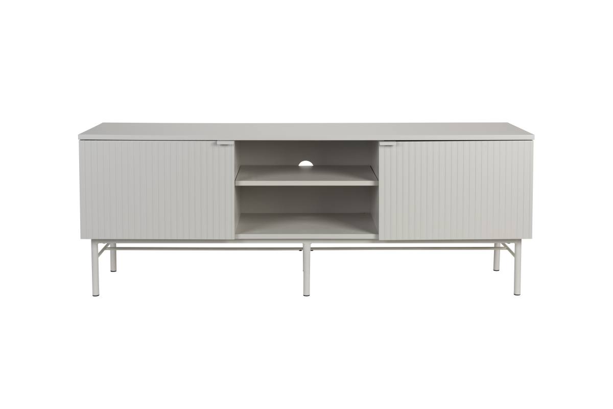 WHITE LABEL LIVING Cayo Lav TV-bord, m. 2 låger og 3 hylder, produktbillede 3 af 8, TV-borde hos HomeNordic
