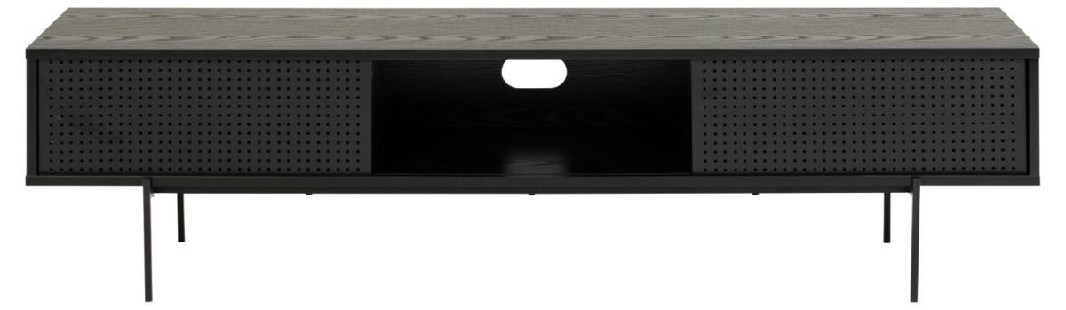 ACT NORDIC Angus TV-bord, m. 2 mesh skydelåger, TV-borde hos HomeNordic