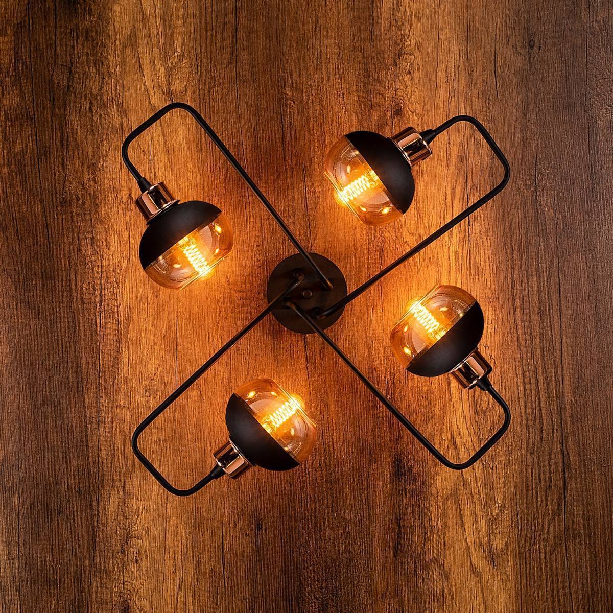 LUMI Cruz loftlampe, produktbillede 4 af 5, Loftlamper hos HomeNordic