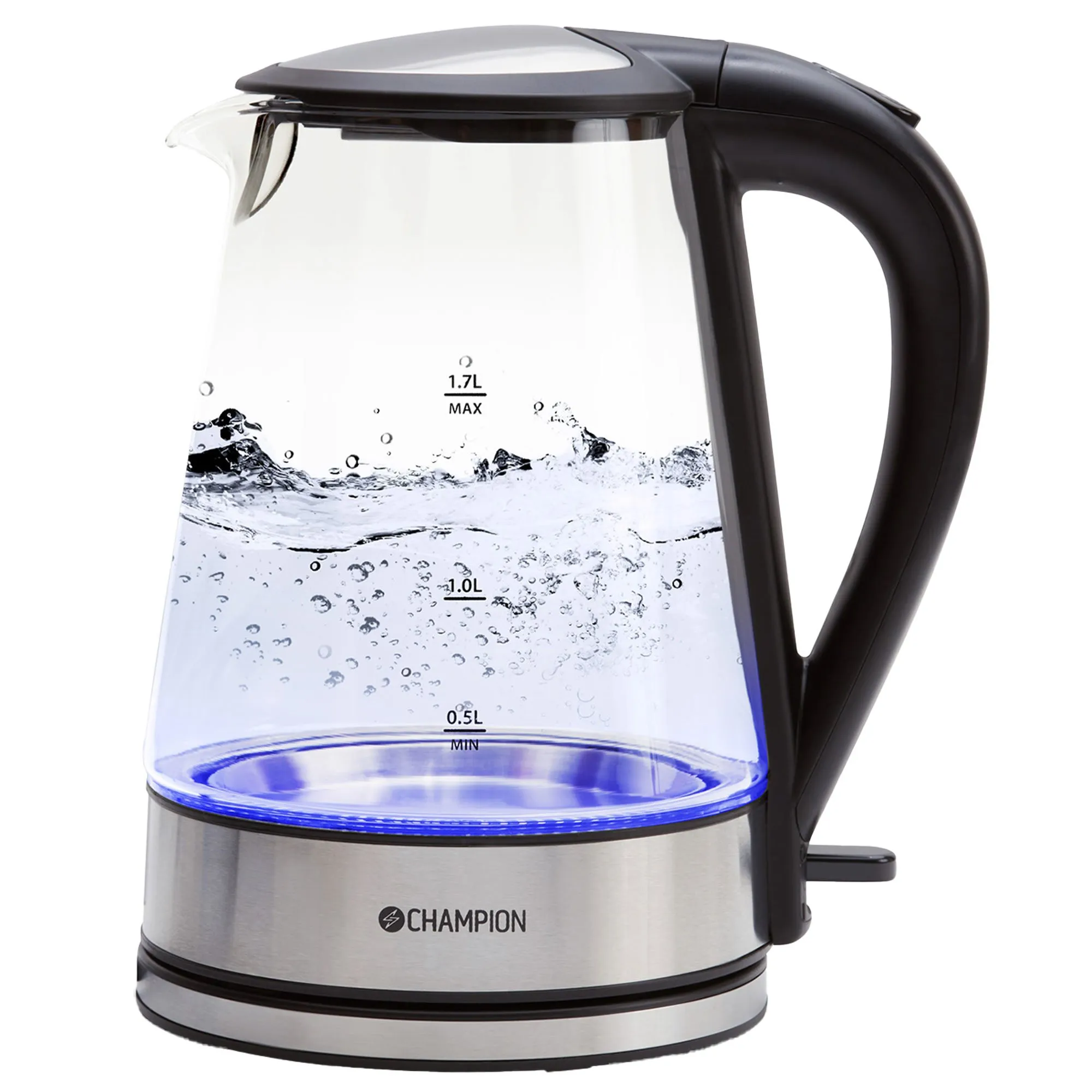VK220 elkedel 1,7 liter, glas, Elkedler hos HomeNordic