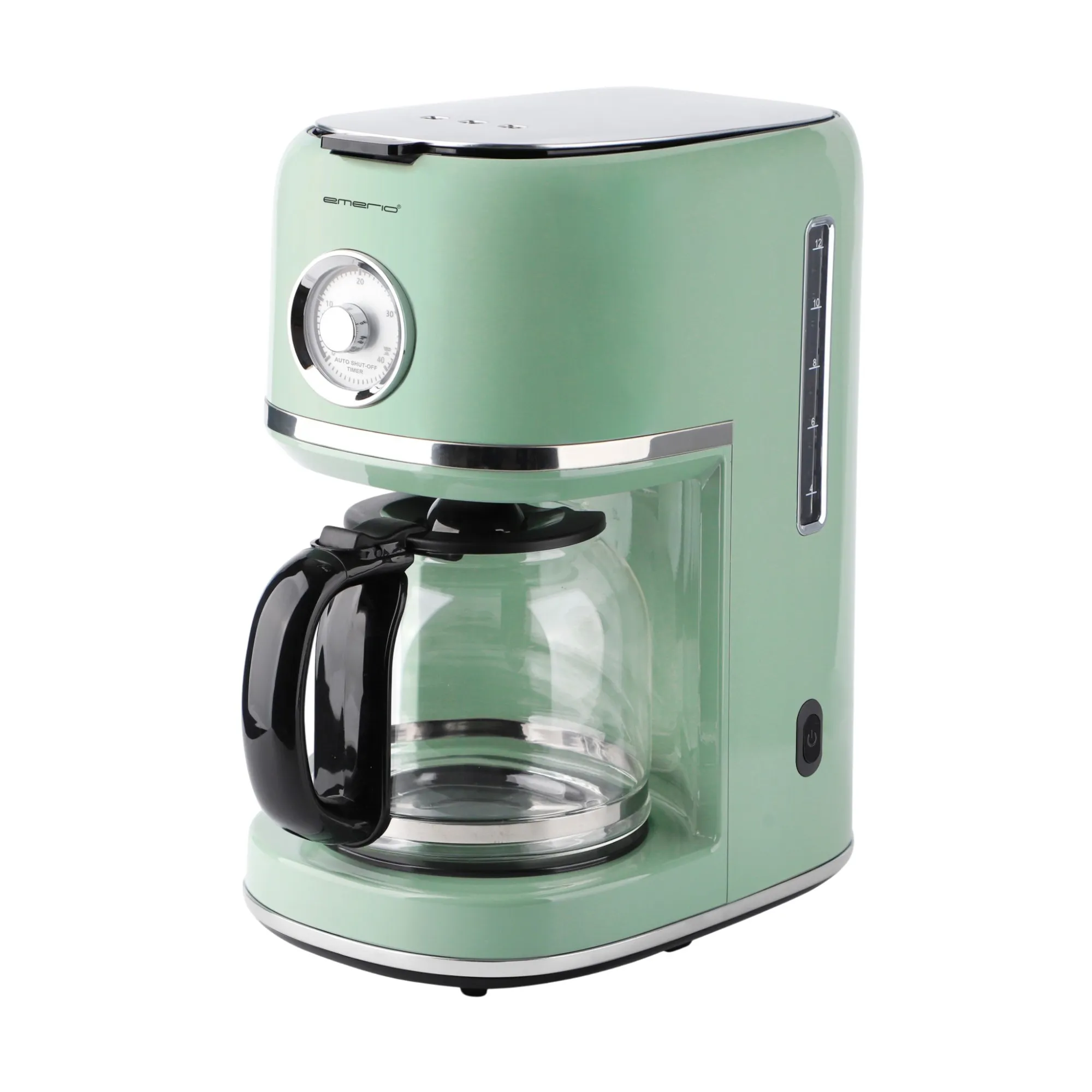 Retro kaffemaskine 1,5 L, grøn, produktbillede 2 af 3, Kaffemaskiner hos HomeNordic