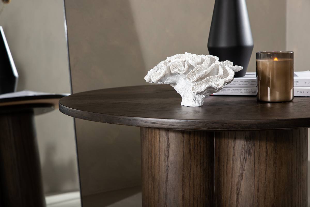 Just- Sofabord i mocca farvet finer, produktbillede 3 af 6, Moderne designs hos HomeNordic