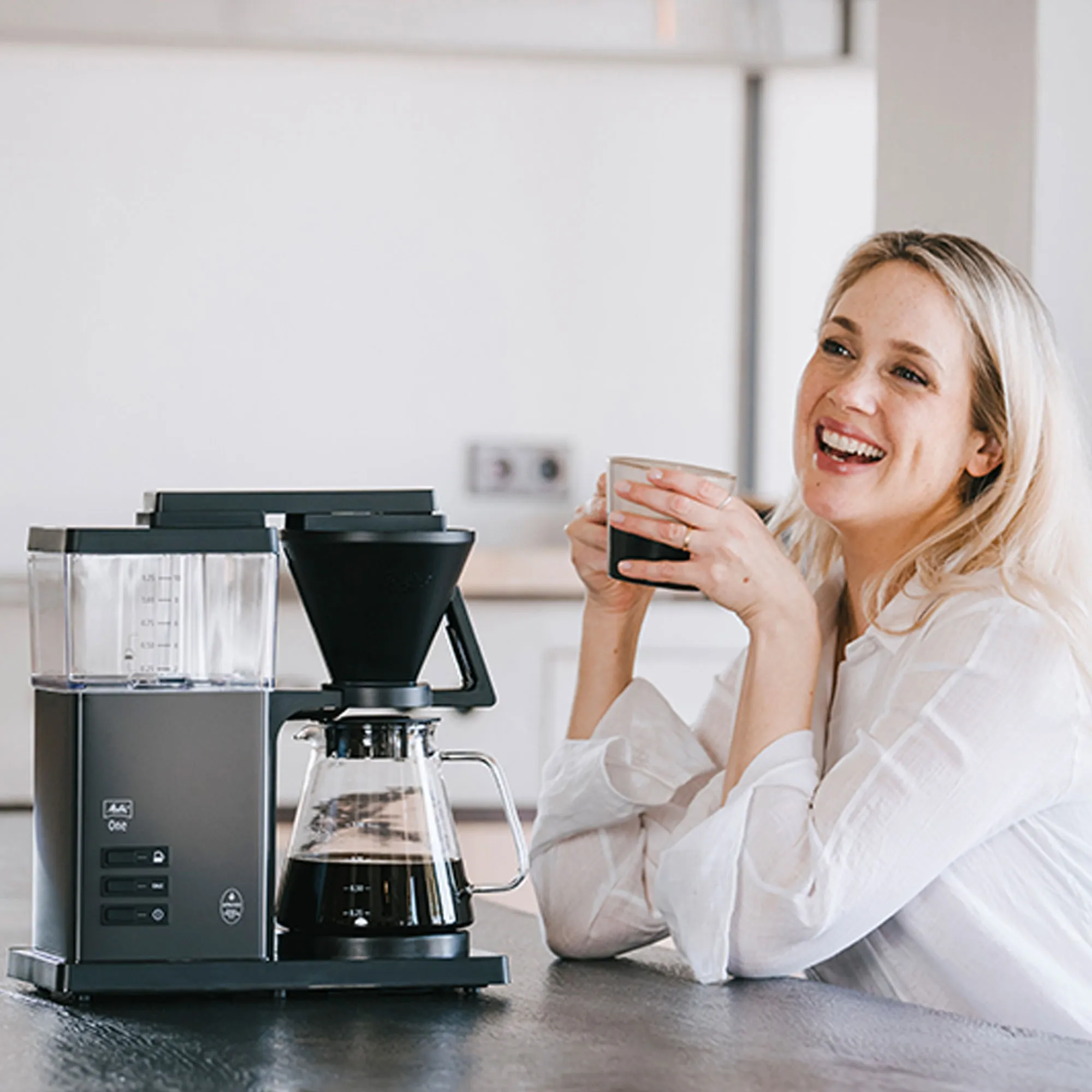 Melitta One Pure Black kaffemaskine, produktbillede 3 af 4, Kaffemaskiner hos HomeNordic