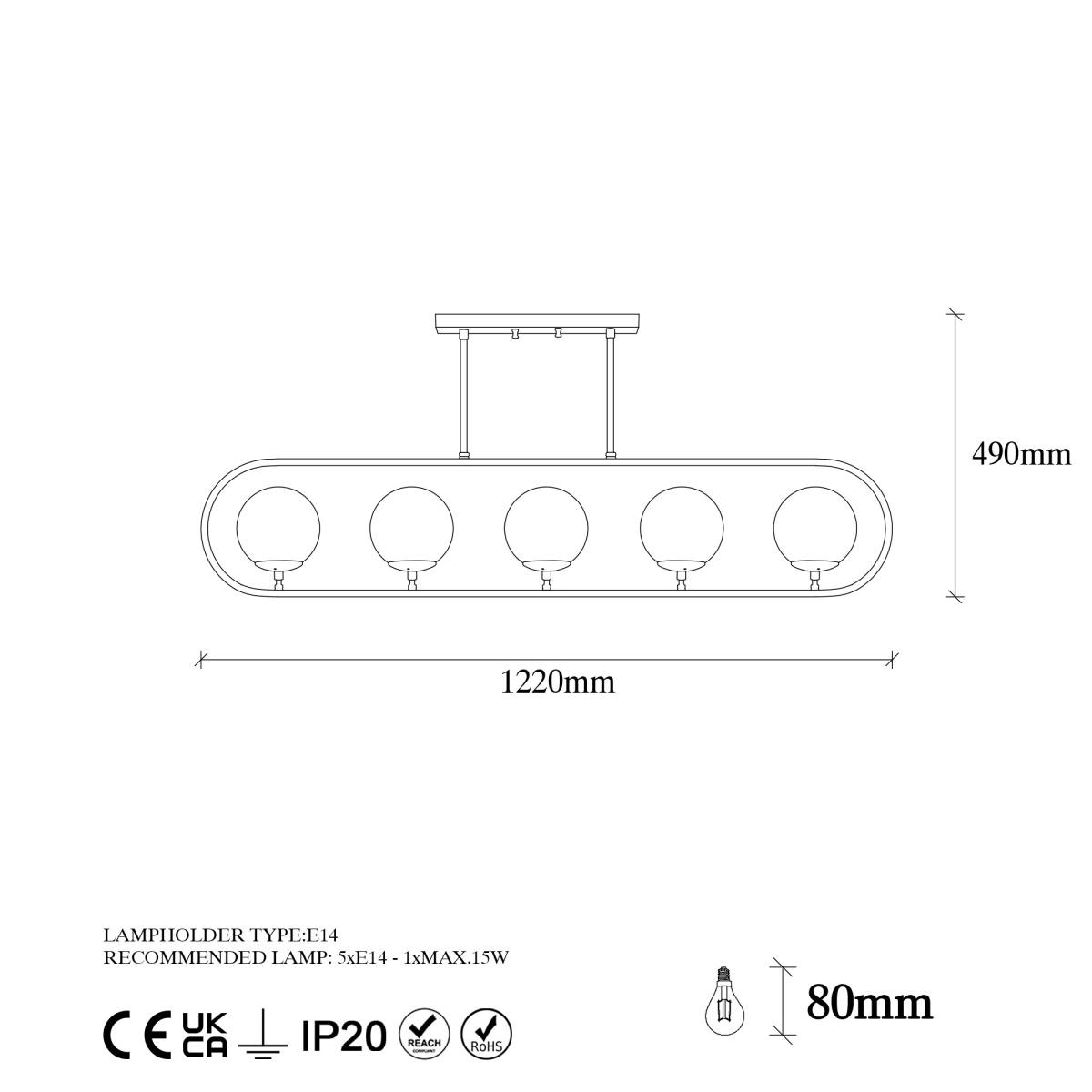 LUMI Saint-Nazaire loftlampe, produktbillede 2 af 7, Loftlamper hos HomeNordic