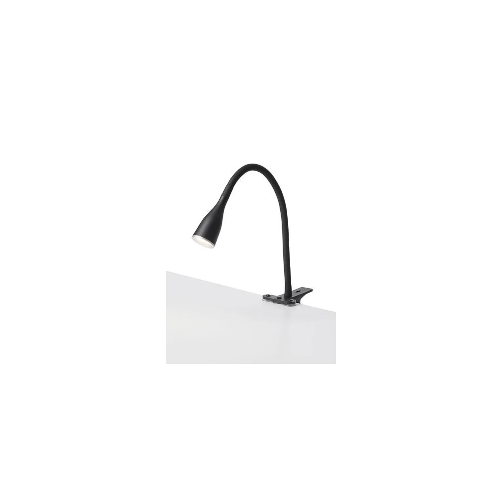 Eye LED Klemspot 230V 5W 3000K i Sort, Væglamper hos HomeNordic