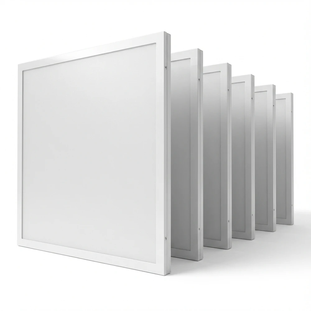 6x LED paneler 60x60 i ramme, LED-paneler hos HomeNordic