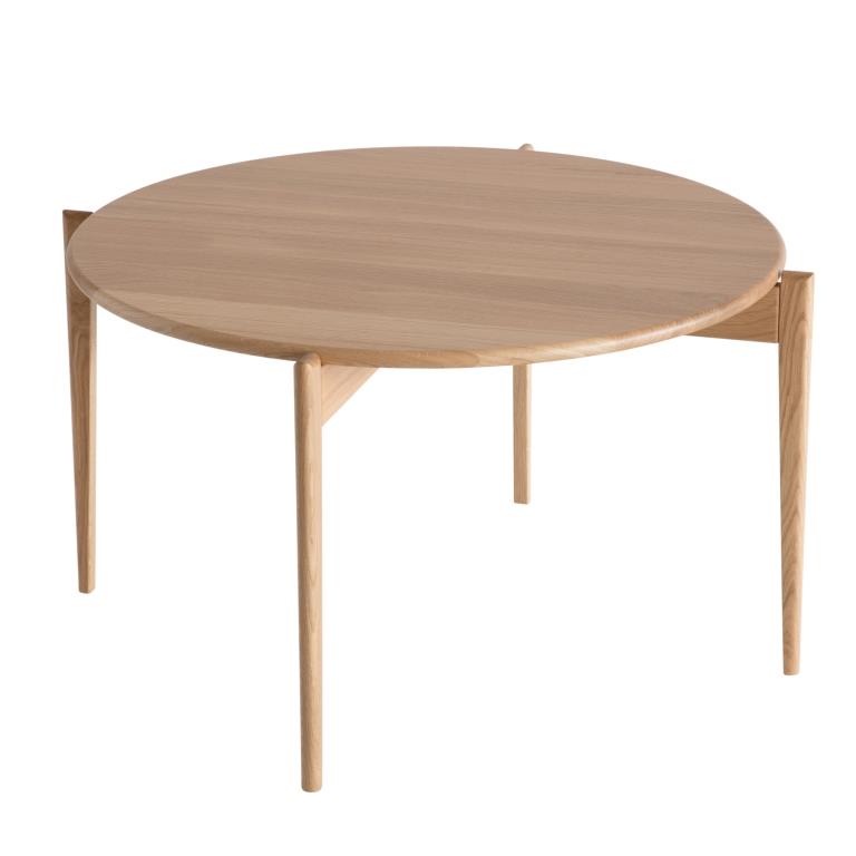 Swish, Rundt sofabord i massiv eg og fem forskellige finish. Ø 88 cm x, produktbillede 4 af 24, Nordisk design hos HomeNordic
