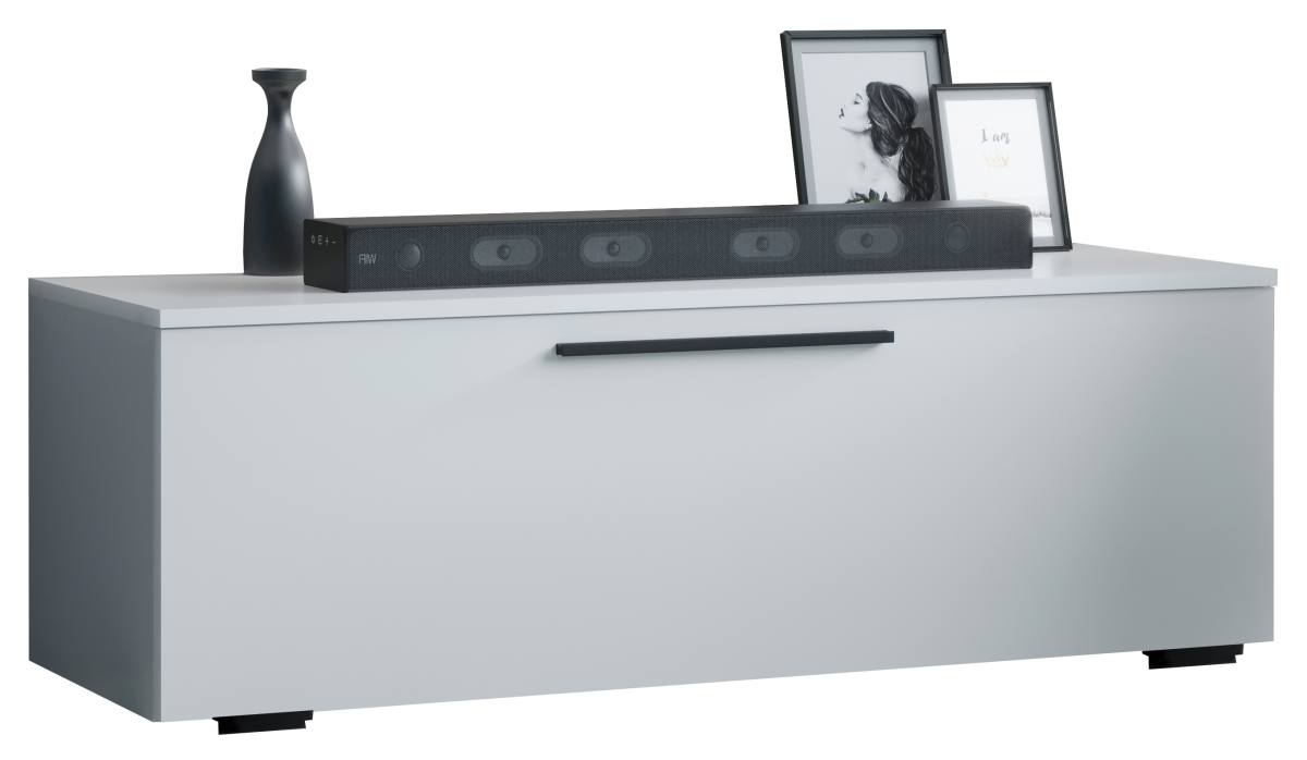 VCM NORDIC Arila M TV-bord, m. 1 låge og 2 rum, produktbillede 3 af 5, TV-borde hos HomeNordic