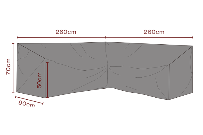 Cover hjørnesofa 260x260 cm, Sofaer hos HomeNordic