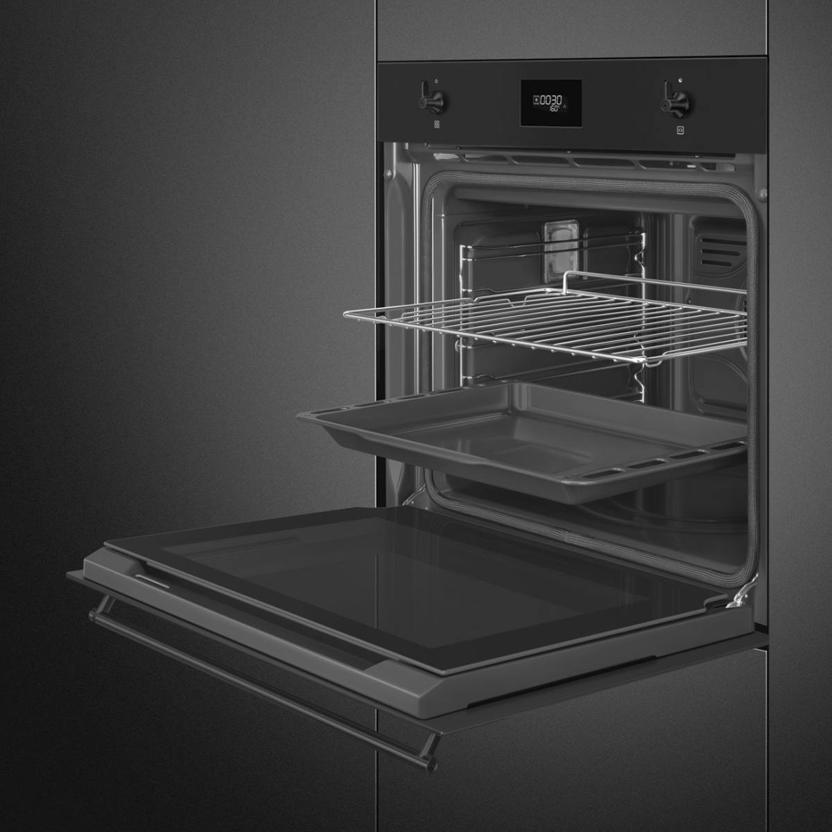 Smeg Indbygningsovn SFP6301TVN, produktbillede 6 af 10, Ovne hos HomeNordic