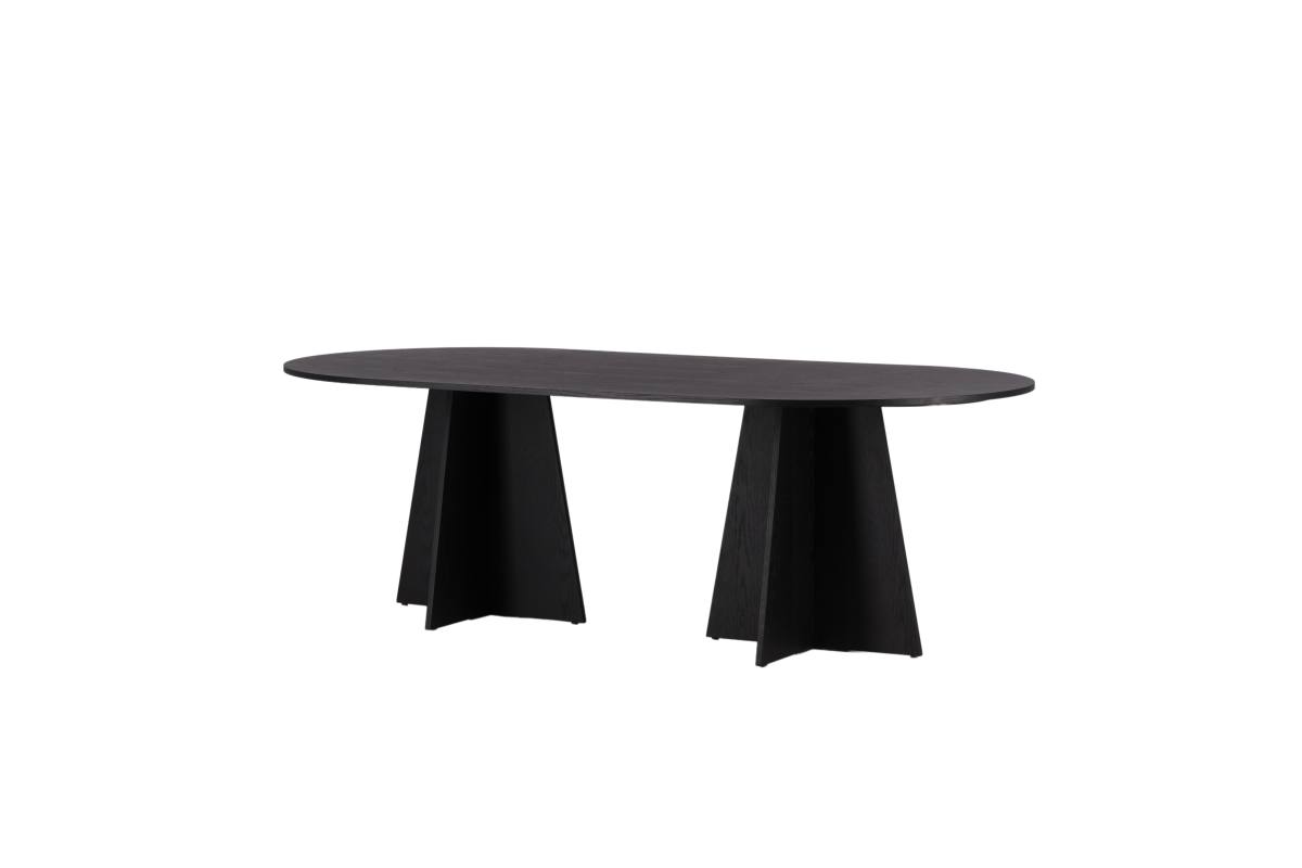 VENTURE DESIGN Bootcut spisebord, oval, produktbillede 2 af 7, Spiseborde hos HomeNordic