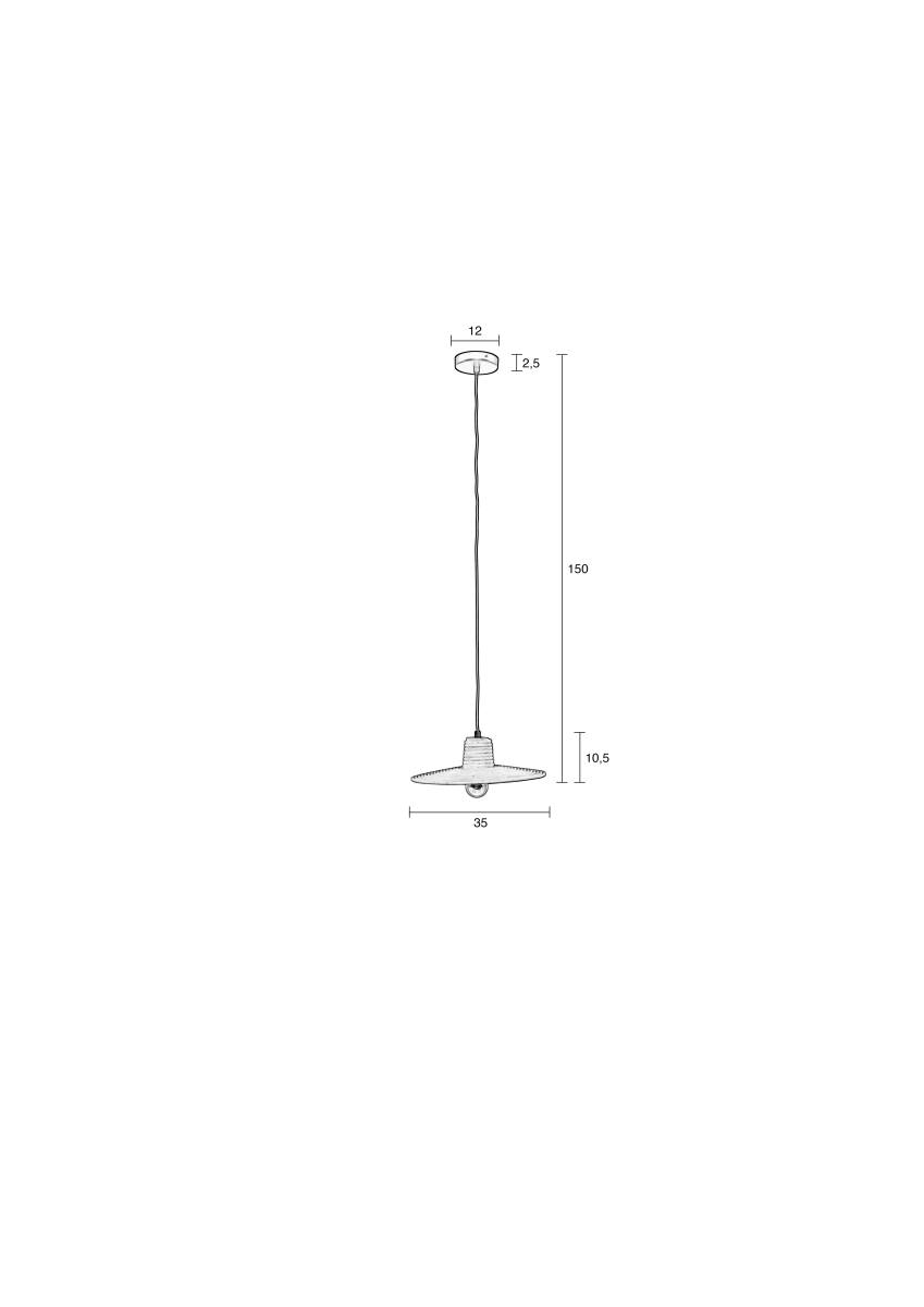 ZUIVER Balance loftlampe S, produktbillede 2 af 8, Loftlamper hos HomeNordic