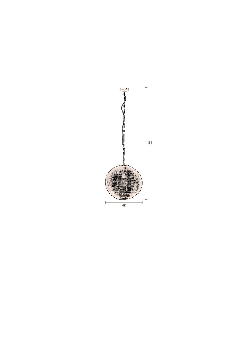 DUTCHBONE Meezan loftlampe, M, produktbillede 2 af 8, Loftlamper hos HomeNordic