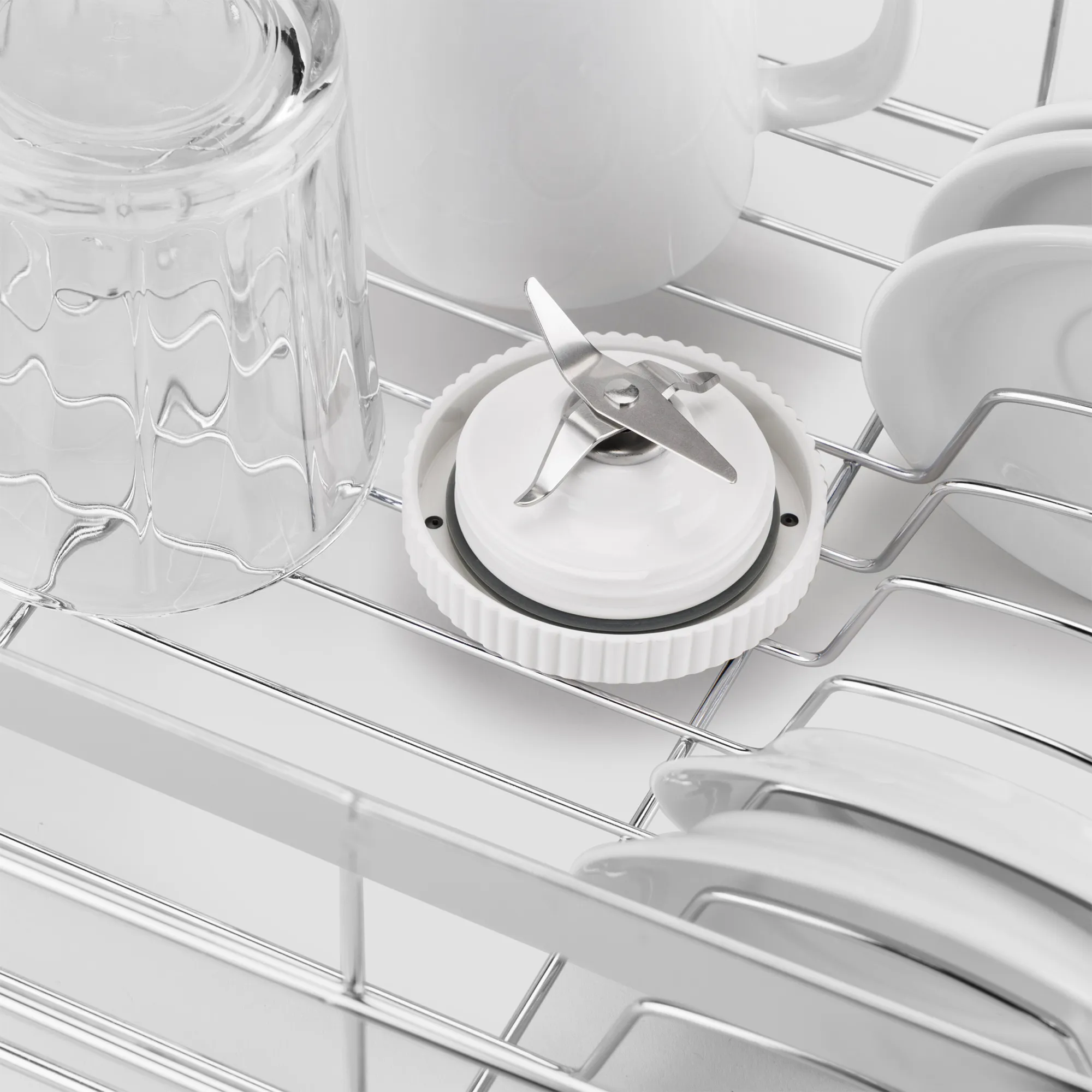 Flex bærbar blender 590 ml, hvid, produktbillede 4 af 8, Blendere hos HomeNordic