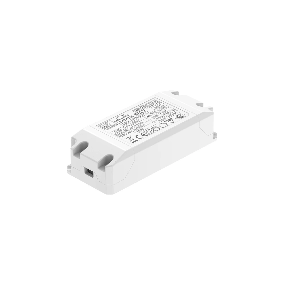 Eaglerise 12W / 12V DC strømforsyning, Strømforsyninger hos HomeNordic