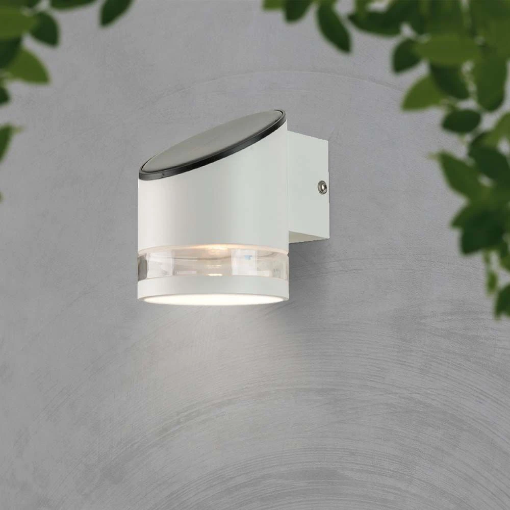 1W Solcelle væglampe med sensor, Væglamper hos HomeNordic
