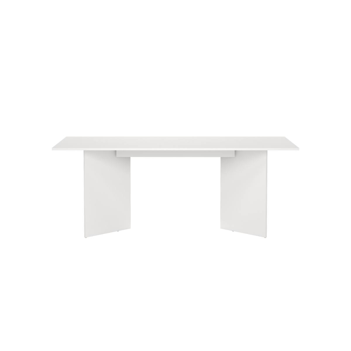 TVILUM Family Spisebord 90x200 cm, hvid, produktbillede 2 af 5, Spiseborde hos HomeNordic
