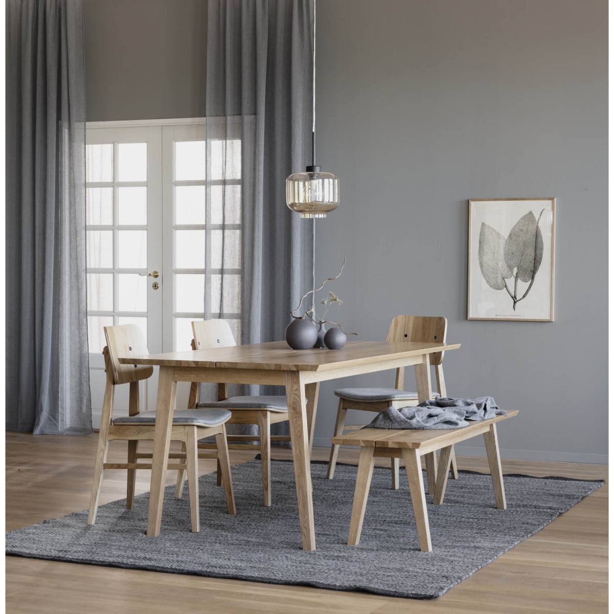 ROWICO Melfort spisebord, produktbillede 5 af 6, Spiseborde hos HomeNordic