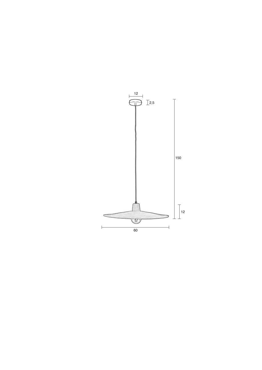 ZUIVER Balance loftlampe L, produktbillede 2 af 11, Loftlamper hos HomeNordic