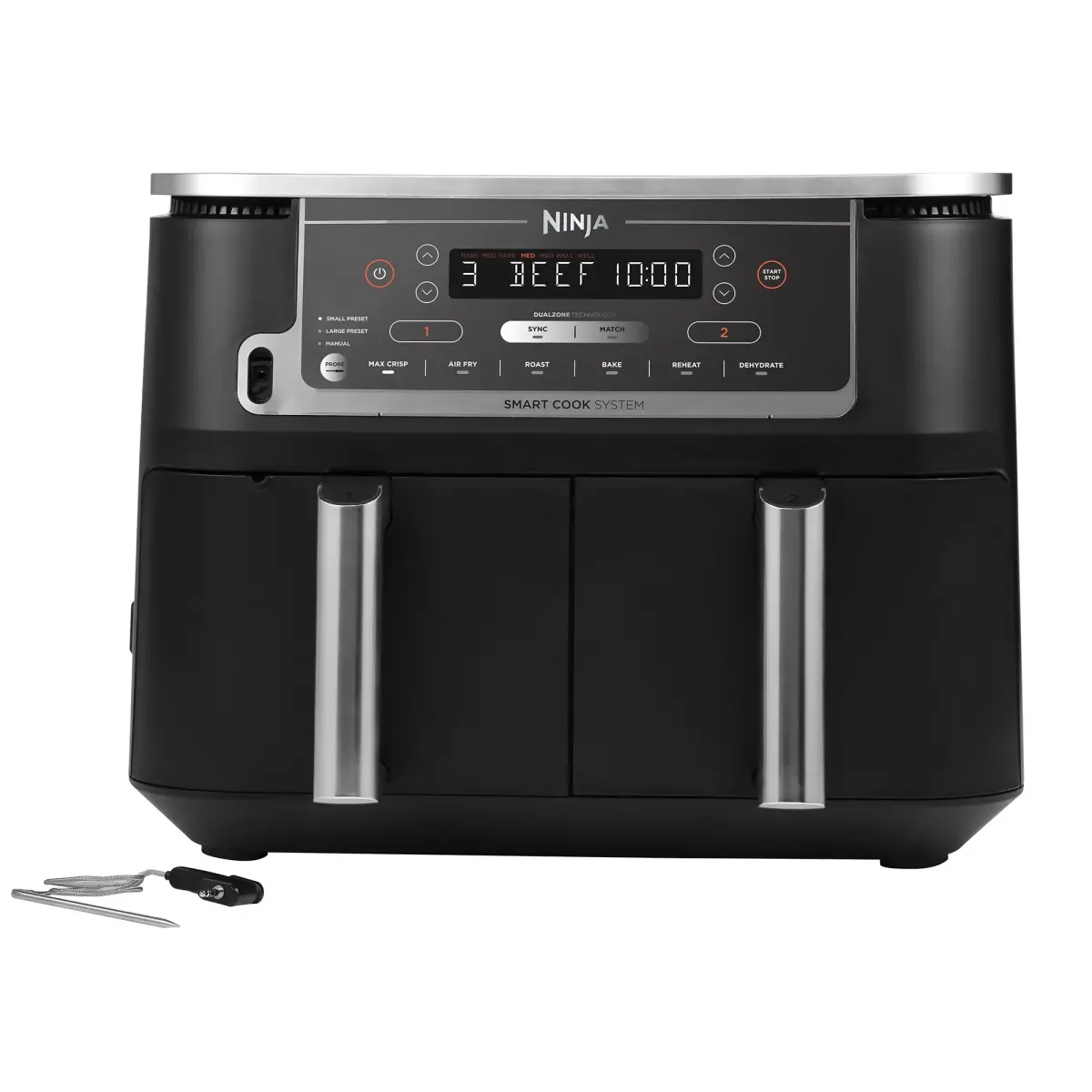 AF451EU Max Foodi Dual Zone Airfryer, produktbillede 3 af 8, Airfryers hos HomeNordic