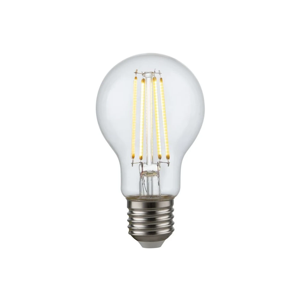 E27 6,5W dæmpbar LED filamentpære, Glas hos HomeNordic