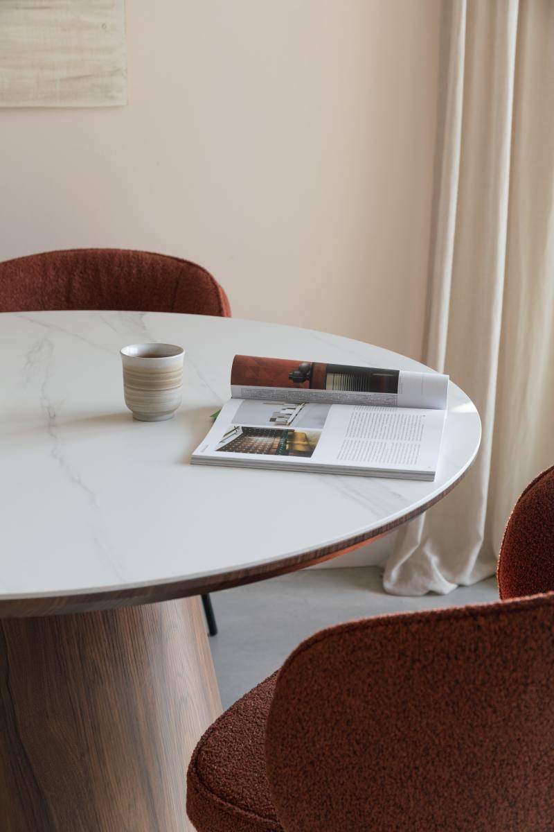 WHITE LABEL LIVING Almira spisebord, oval, produktbillede 8 af 9, Spiseborde hos HomeNordic