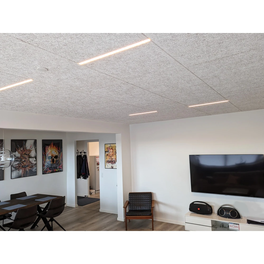 Troldtekt LED skinnesæt 4x120 cm, Andre varer hos HomeNordic