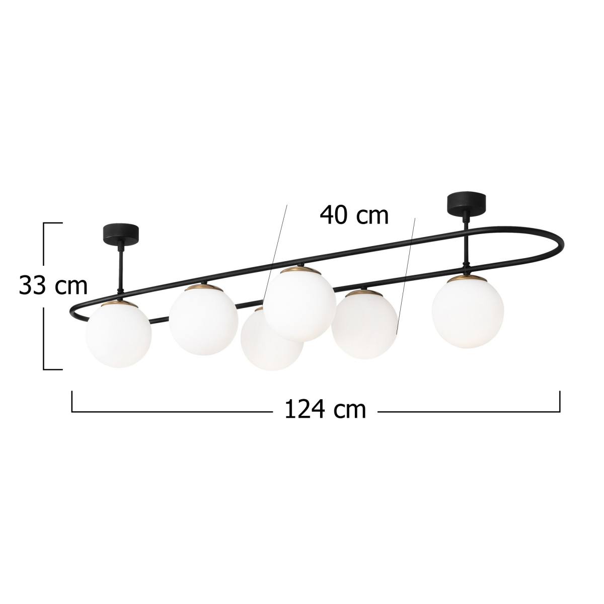 LUMI Cholet loftlampe, produktbillede 2 af 7, Loftlamper hos HomeNordic