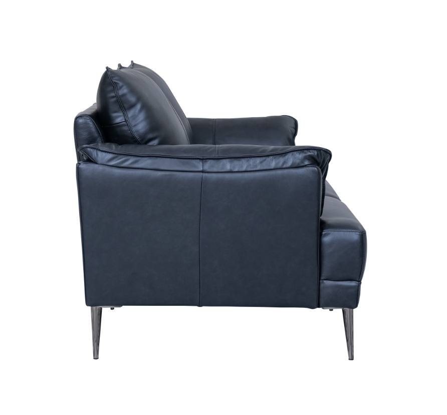 Jazz sofa i sort okselæder, produktbillede 3 af 8, Sofaer hos HomeNordic