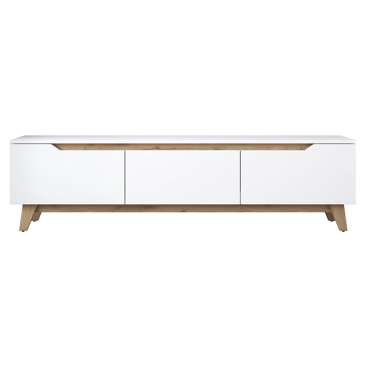 NORDVÄRK D1 TV-bord, m. 3 låger, TV-borde hos HomeNordic