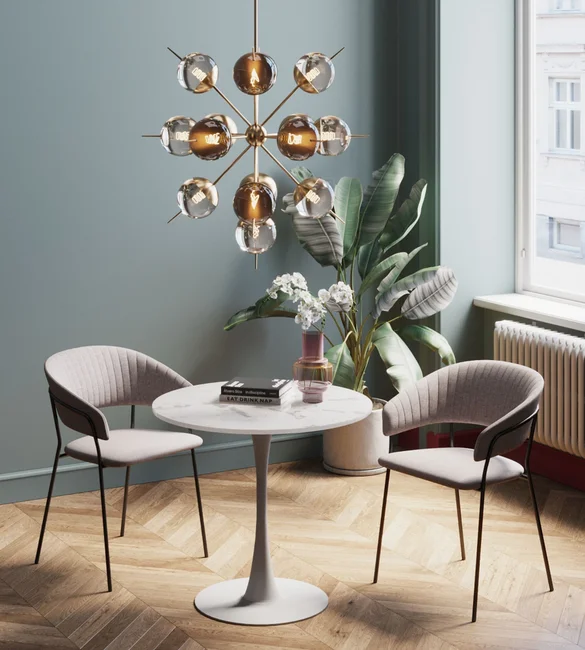 KARE DESIGN Schickeria spisebord, rund, produktbillede 5 af 7, Spiseborde hos HomeNordic