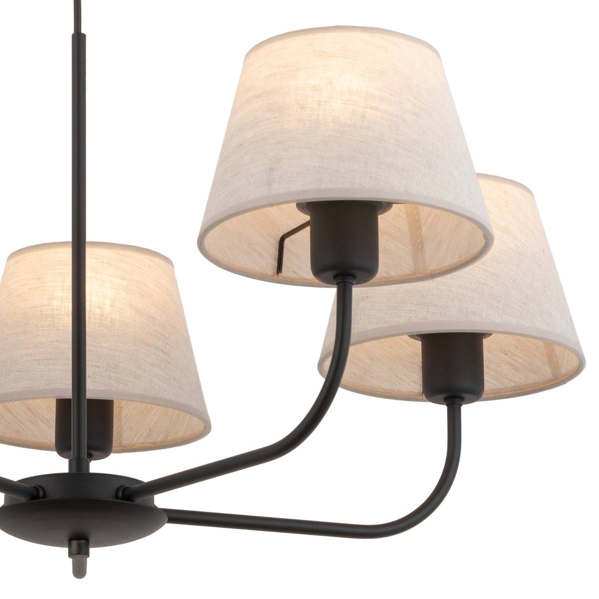 TK Chicago loftlampe, m. 5 skærme, produktbillede 12 af 15, Loftlamper hos HomeNordic