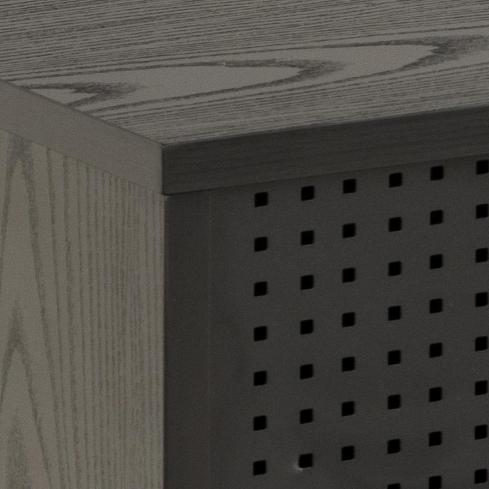 ACT NORDIC Angus TV-bord, m. 2 mesh skydelåger, produktbillede 5 af 9, TV-borde hos HomeNordic