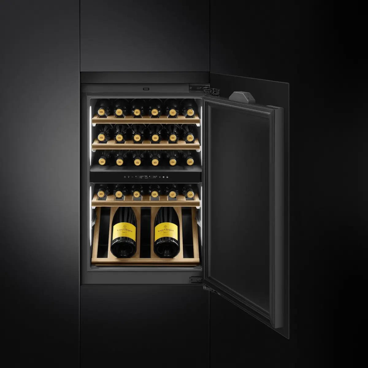 CVI414NX indbygget vinkøleskab, sort – billede 4