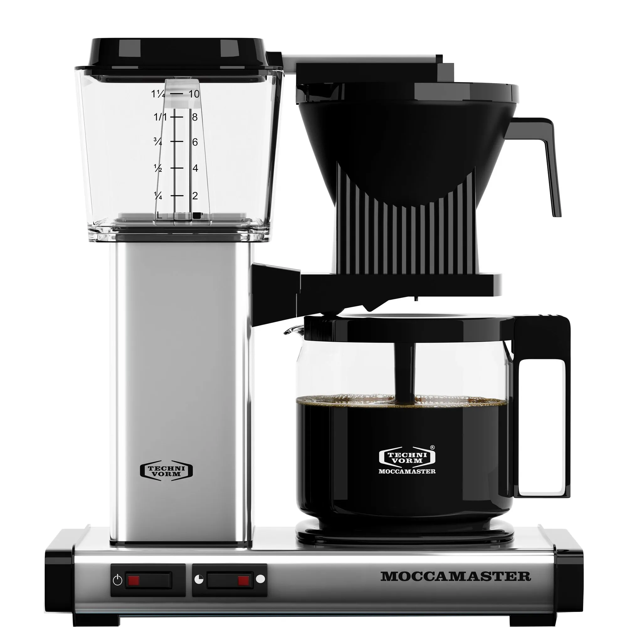 Automatic Kaffemaskine, Polished Silver, Kaffemaskiner hos HomeNordic