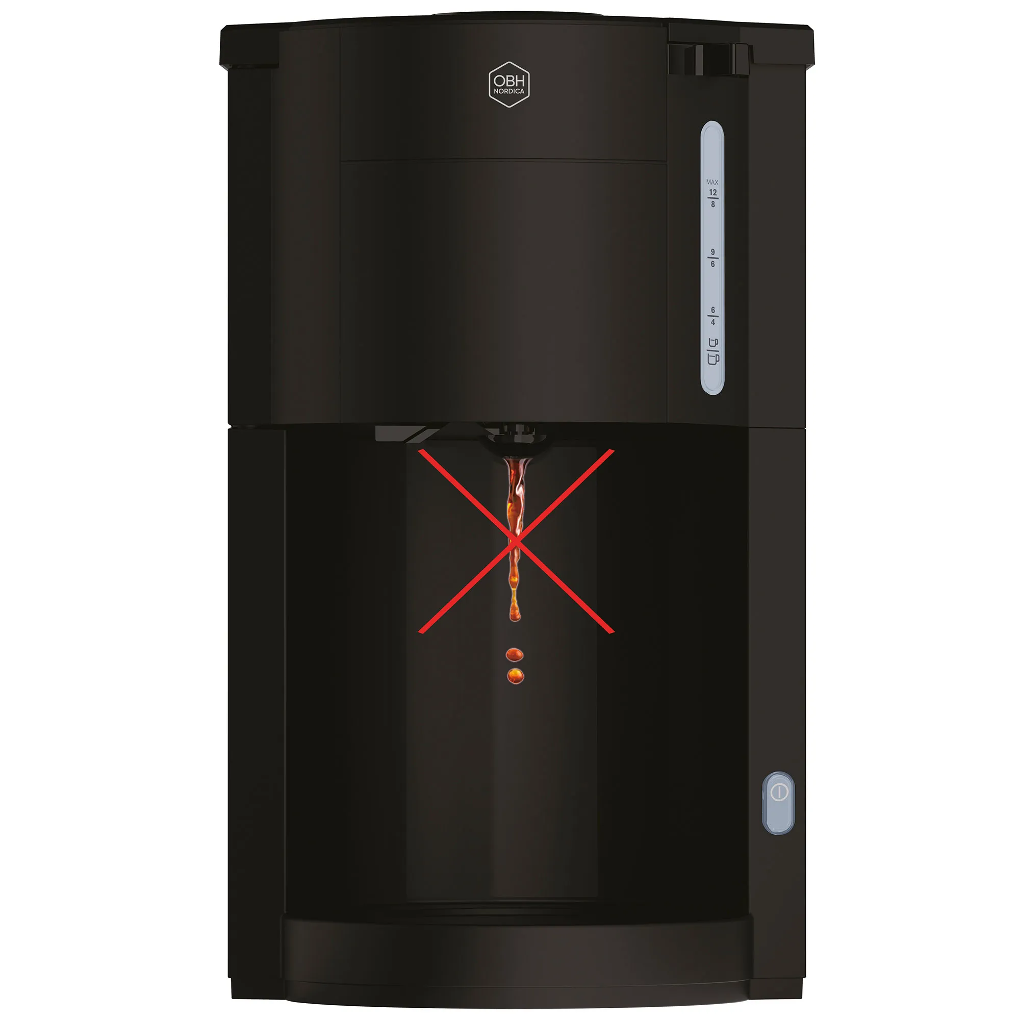 Pro Aroma kaffemaskine, sort, produktbillede 4 af 7, Kaffemaskiner hos HomeNordic