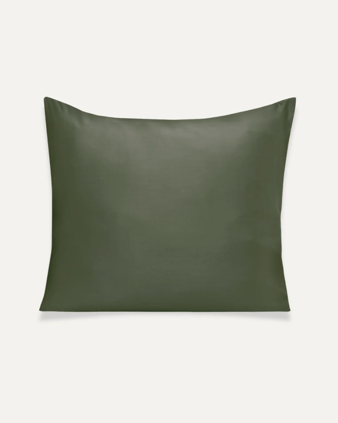 Bambus pudebetræk | Army green | 60x63, Sengetøj hos HomeNordic