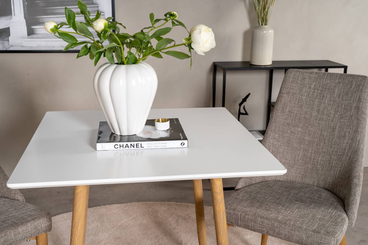 VENTURE DESIGN Polar spisebord, kvadratisk, produktbillede 2 af 4, Spiseborde hos HomeNordic