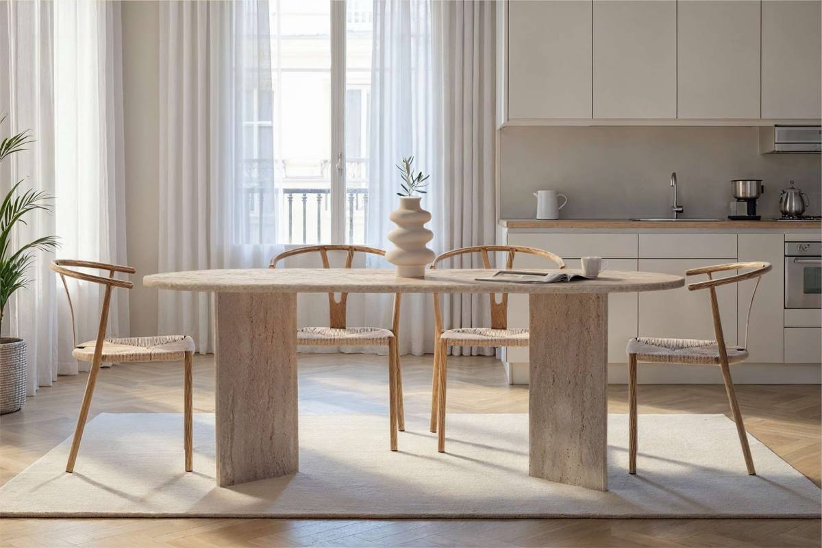 NORDVÄRK Sable spisebord, oval, produktbillede 9 af 10, Spiseborde hos HomeNordic