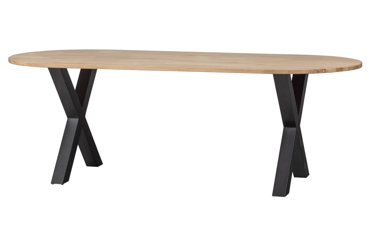 WOOOD Tablo spisebord, oval, produktbillede 2 af 3, Spiseborde hos HomeNordic