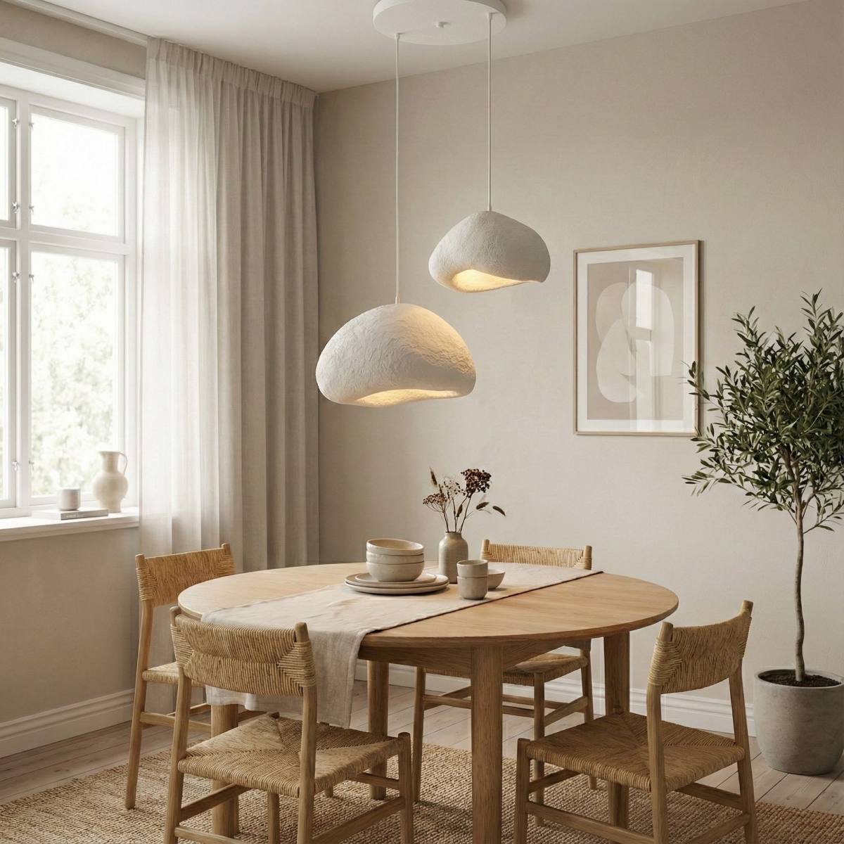 NORDVÄRK Loval-40-50-T-Nua loftlampe, produktbillede 6 af 6, Loftlamper hos HomeNordic