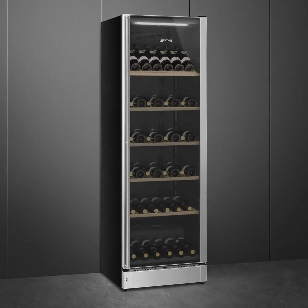 SCV115G Classic Vinkøleskab, højrehængt, rustfrit stål – billede 4