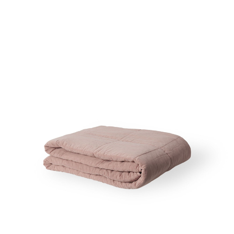 Plaid gammel rosa 140x200, Plaider hos HomeNordic