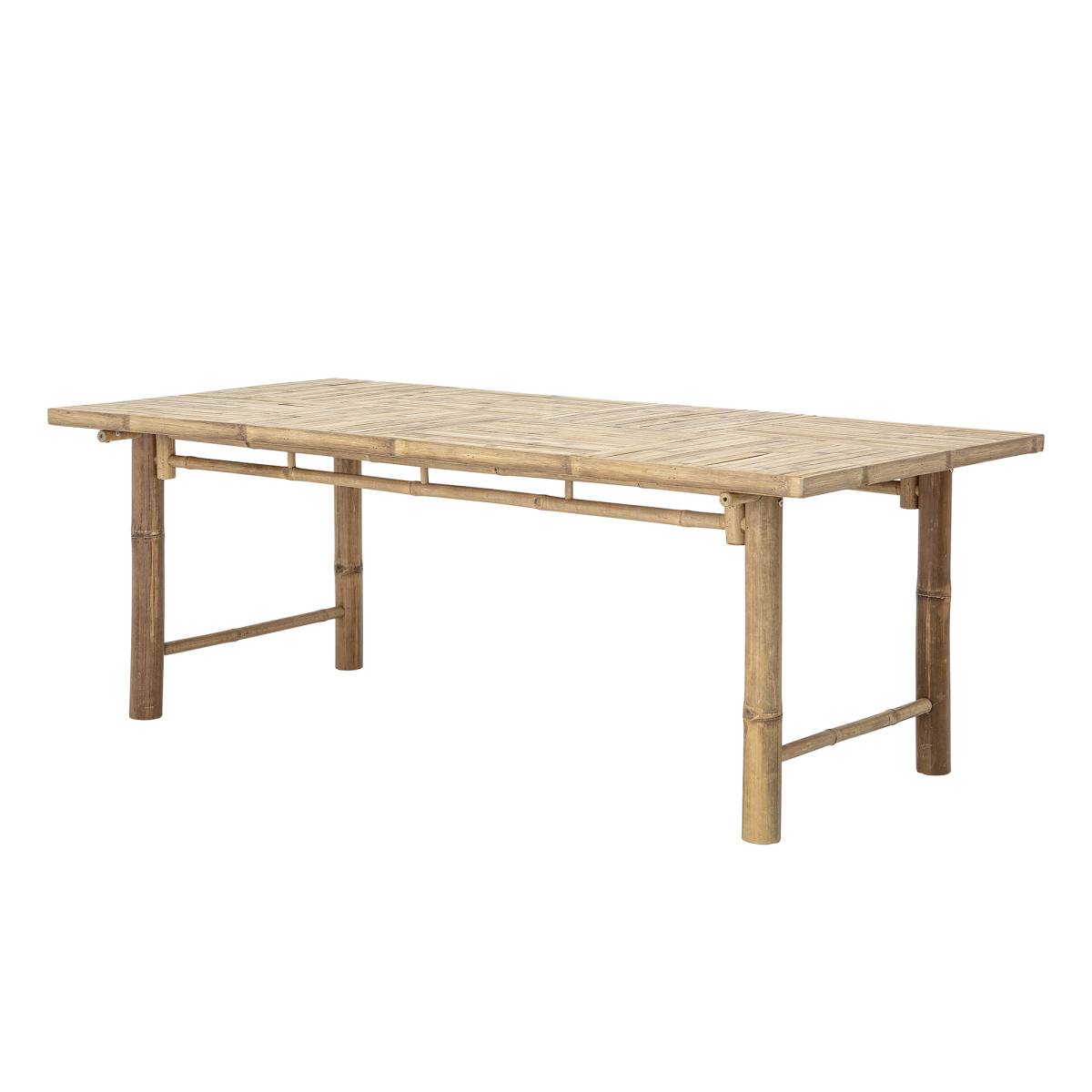 BLOOMINGVILLE SOLE BAMBUS SPISEBORD NATUR, produktbillede 2 af 3, Spiseborde hos HomeNordic