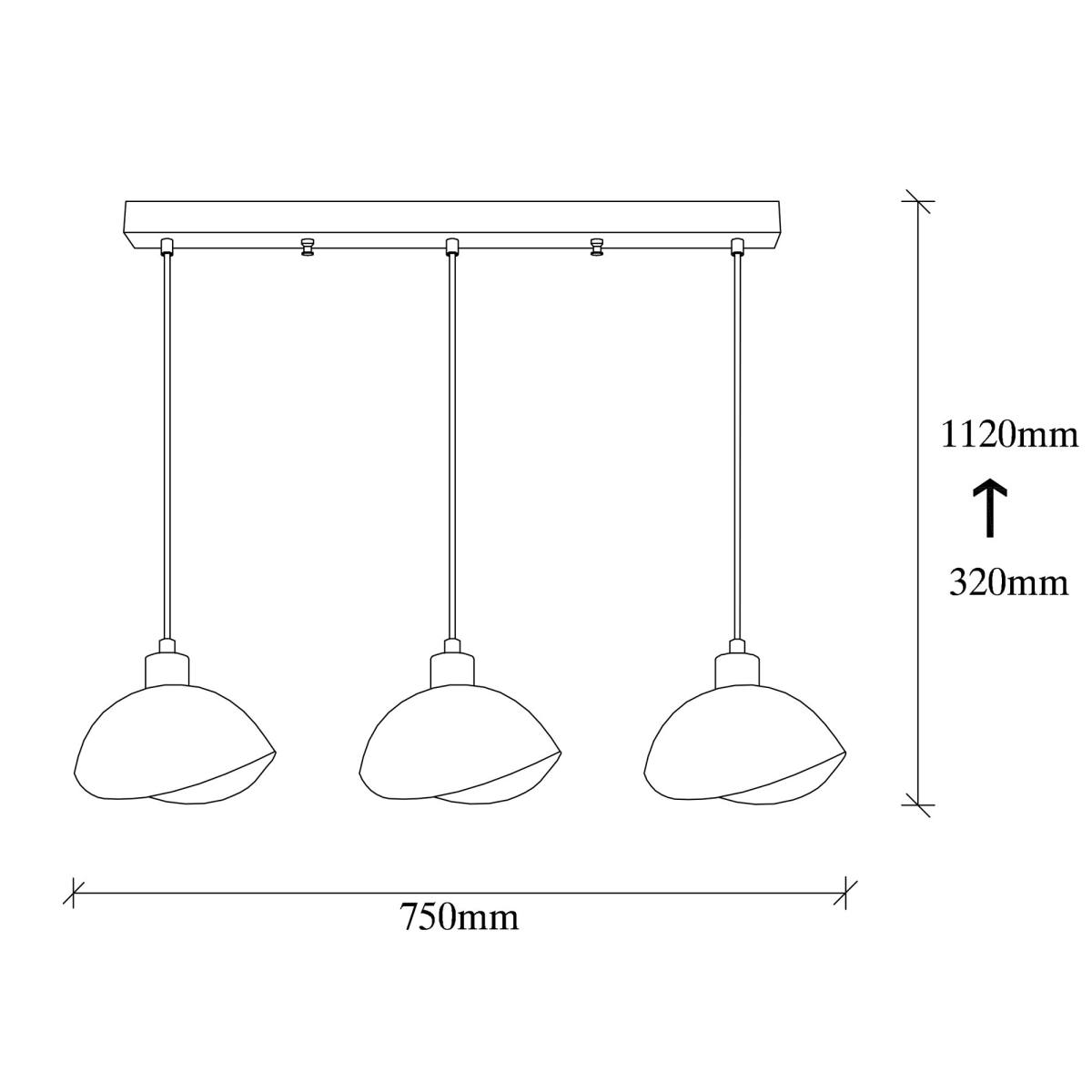 LUMI Santarém loftlampe, produktbillede 2 af 5, Loftlamper hos HomeNordic