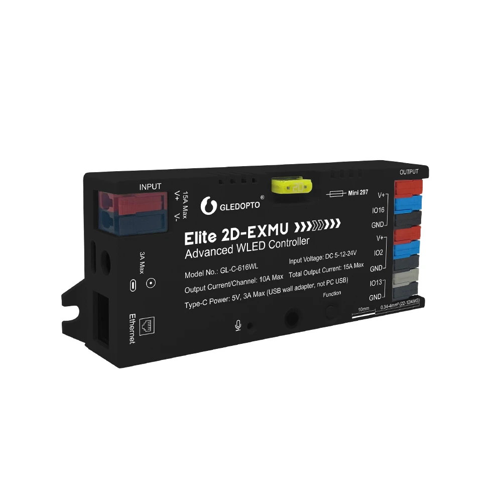 Gledopto GL-C-616WL WLED Controller, LED-strips hos HomeNordic