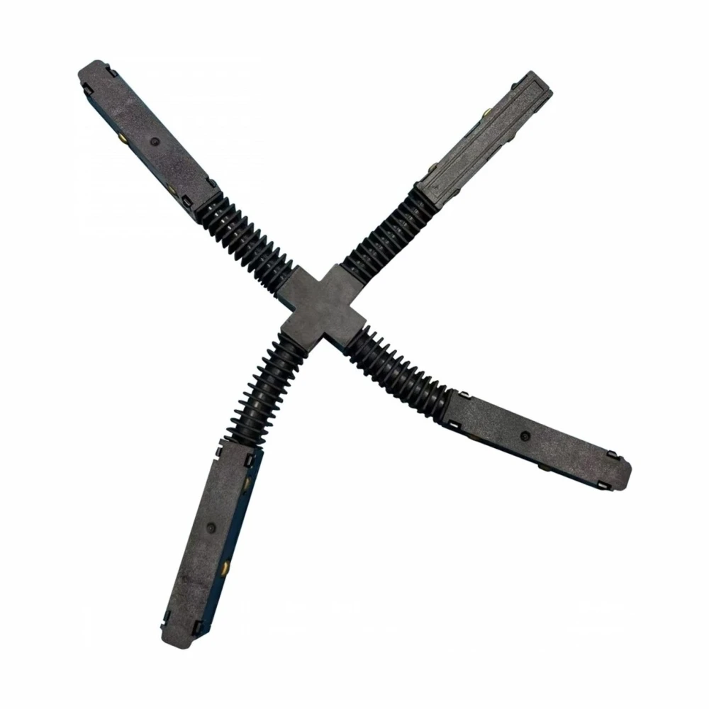 SHIFT - Strøm Seriel Forbindelse, Elastisk, X4(x), Sort, Spectrum LED hos HomeNordic